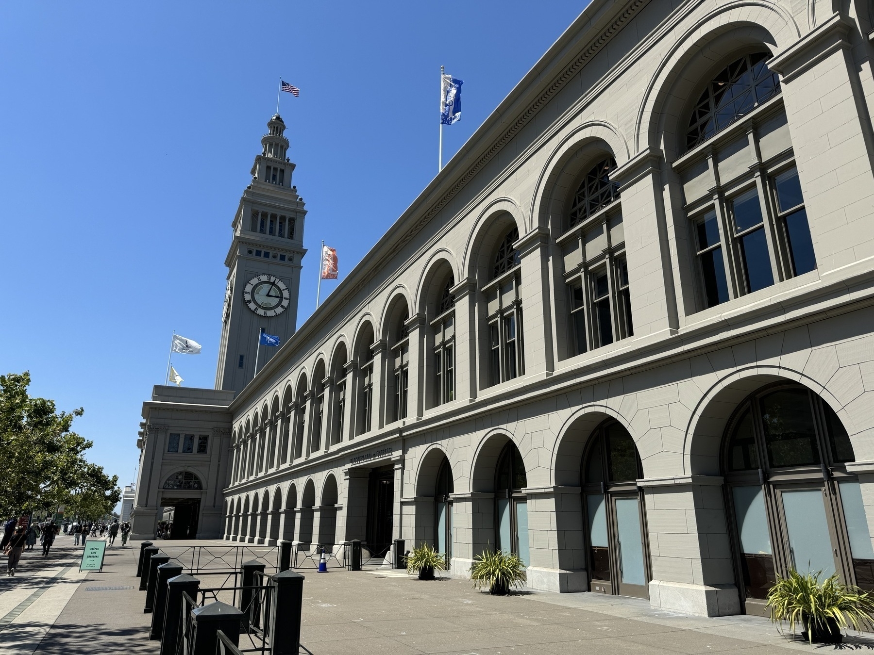Front of San Francisco Ferry Building